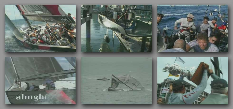 アメリカズカップ 2003 DVD ダイジェスト画像