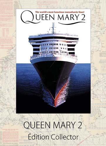 クイーンメリー2のDVD QUEEN MARY 2 3DVD Edition Collector ジャケット