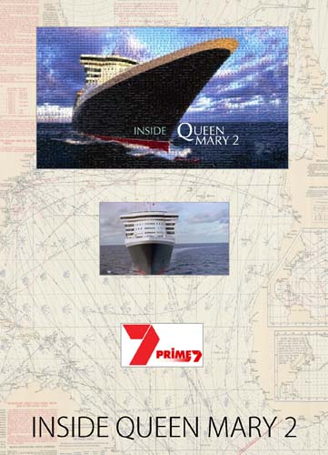 クイーンメリー2のDVD INSIDE QUEEN MARY 2 ジャケット