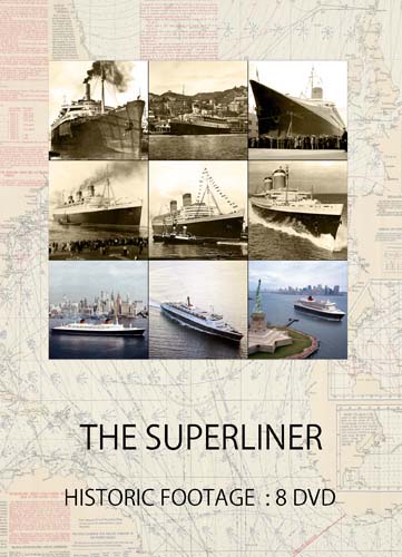 客船のDVD THE SUPERLINER 8DVD ジャケット