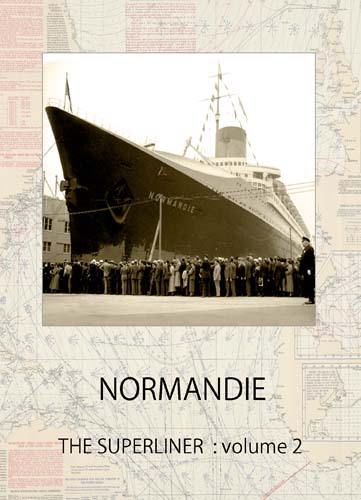 客船ノルマンディーのDVD NORMANDIE THE SUPERLINER vol.2 ジャケット