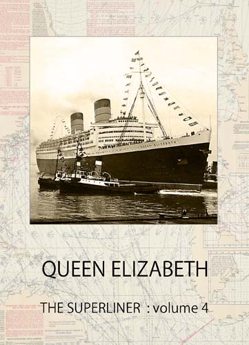 客船クイーンエリザベスのDVD QUEEN ELIZABETH THE SUPERLINER Vol.4 ジャケット