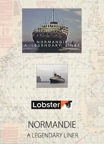 客船ノルマンディーのDVD NORMANDY A LEGENDARY LINER ジャケット