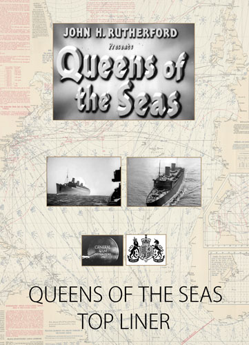 客船のDVD QUEEN OF THE SEAS + TOP LINER  ジャケット