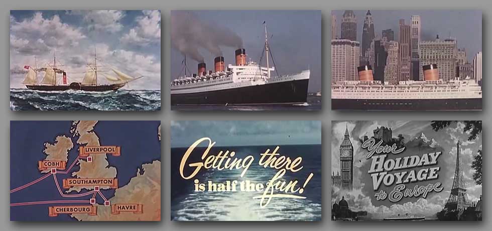 客船のDVD CUNARD FILMS 1950s ダイジェスト画像