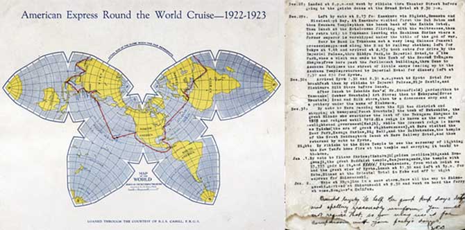 1922アメリカンエキスプレス世界一周